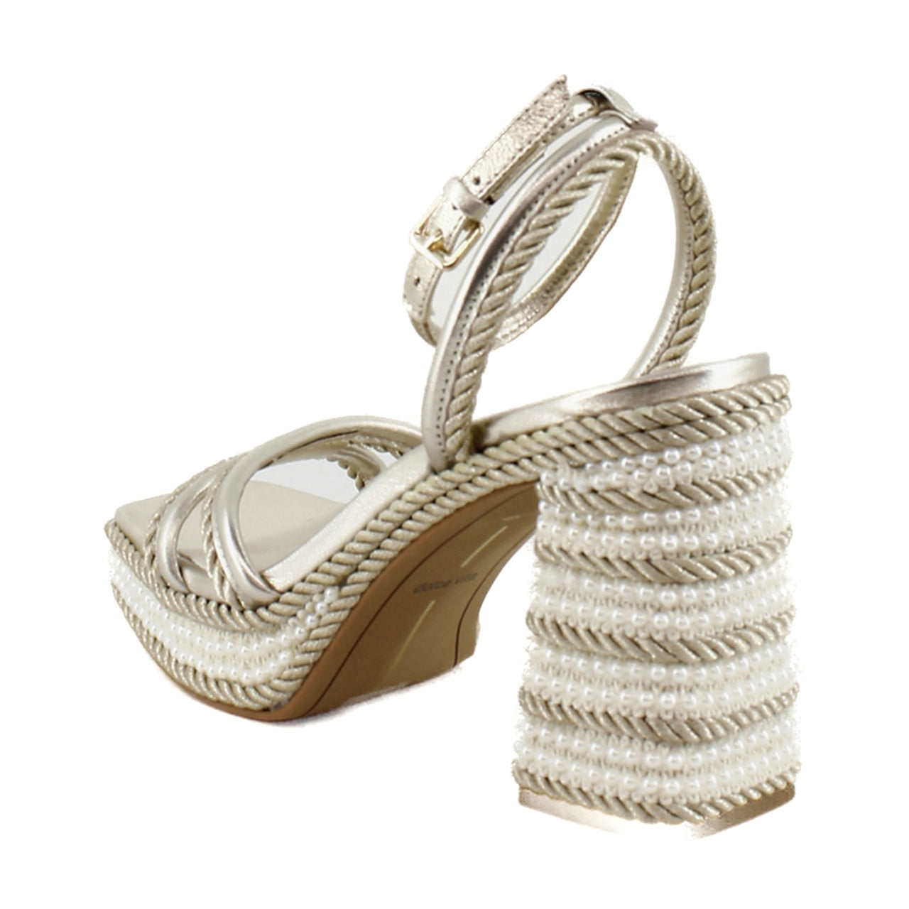 Platinum Metallic Leather