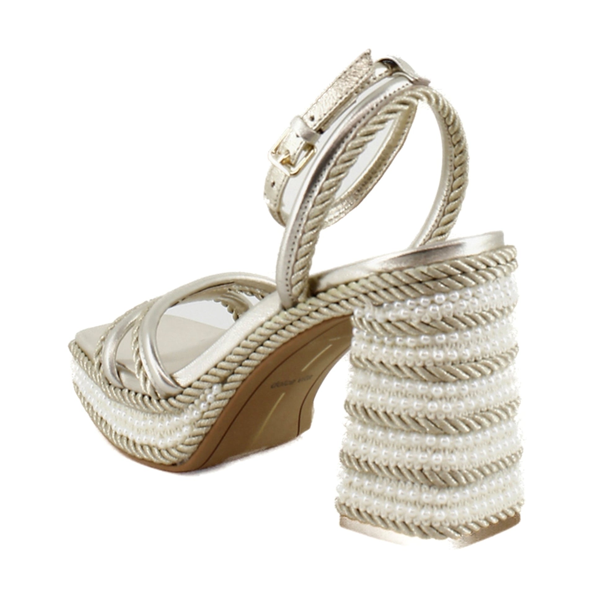 Platinum Metallic Leather