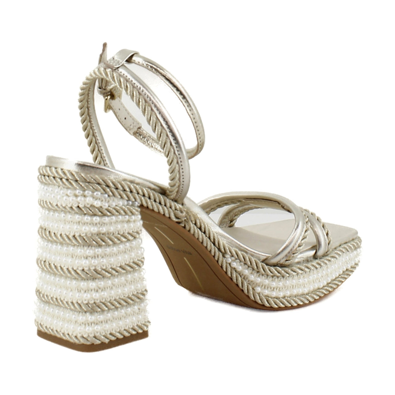 Platinum Metallic Leather