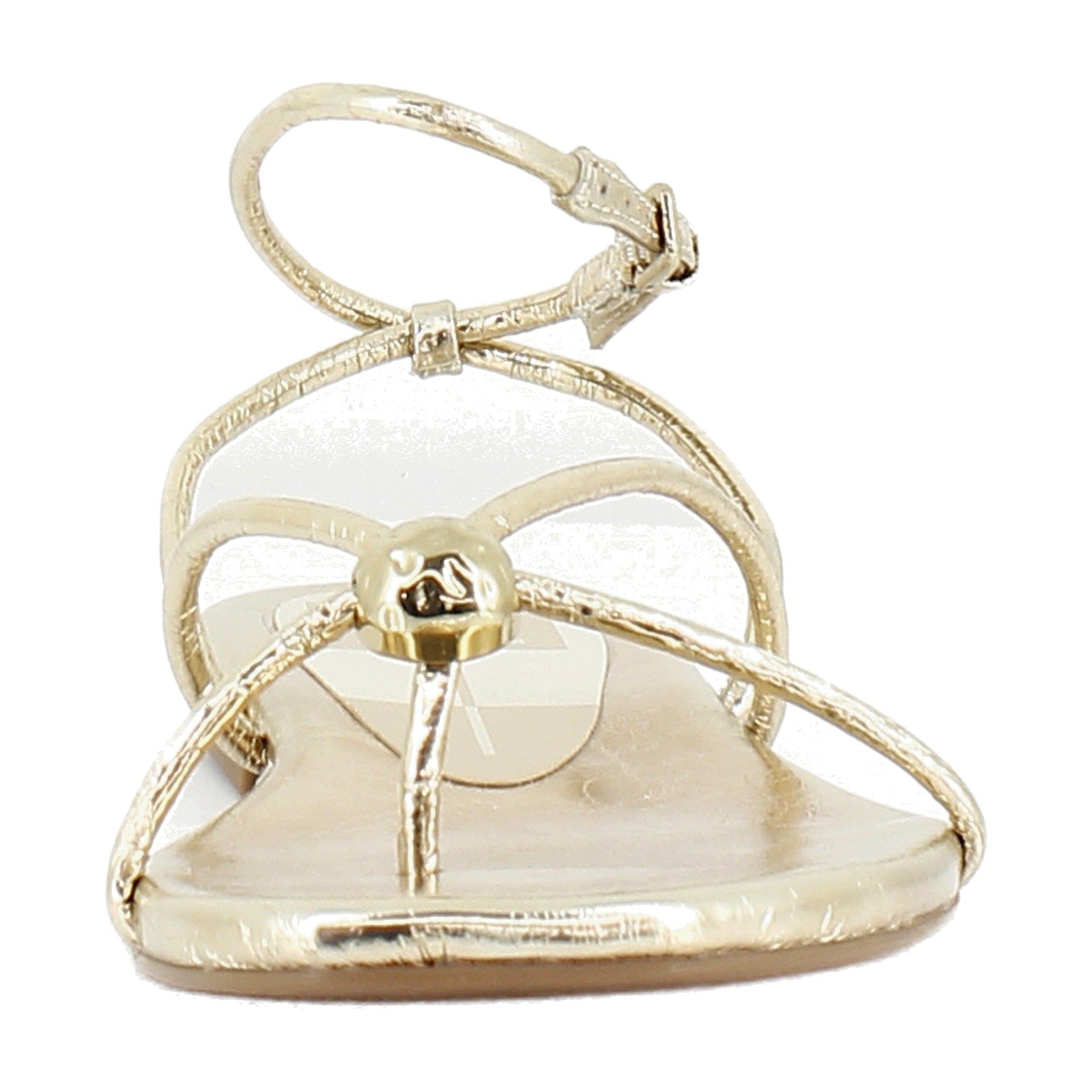 Gold Distressed Leather