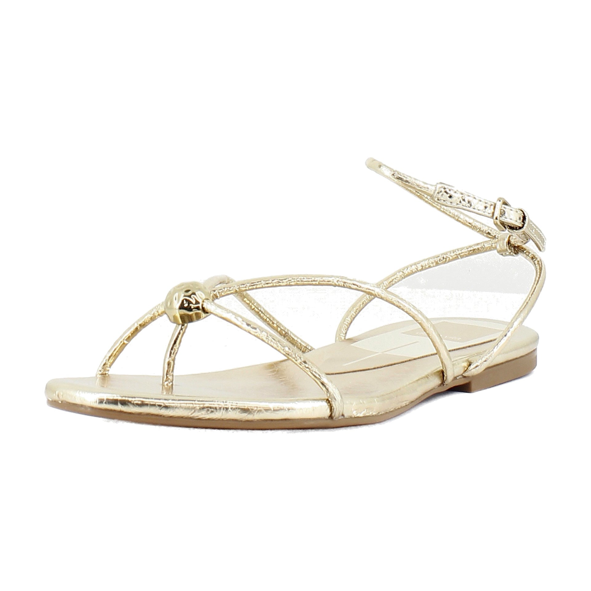 Gold Distressed Leather
