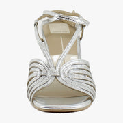 Silver Distressed Leather