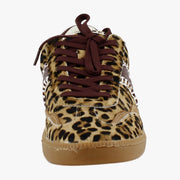 Burgundy Leopard