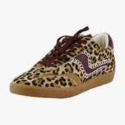Burgundy Leopard