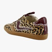 Burgundy Leopard