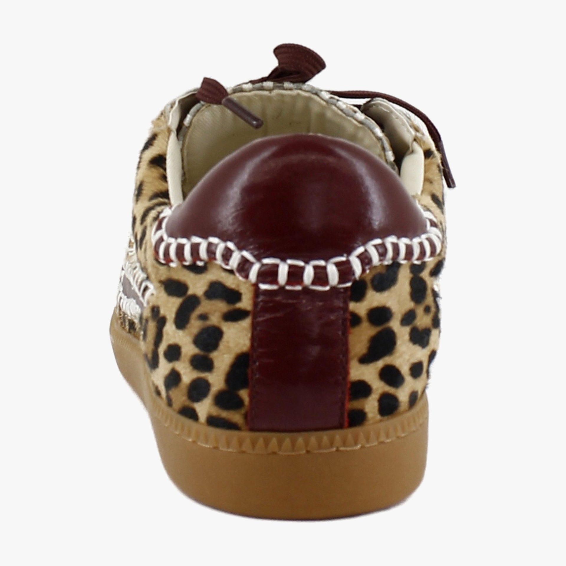 Burgundy Leopard