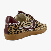Burgundy Leopard