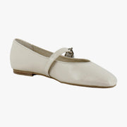 Creme Crinkle Patent