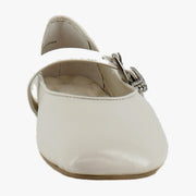 Creme Crinkle Patent