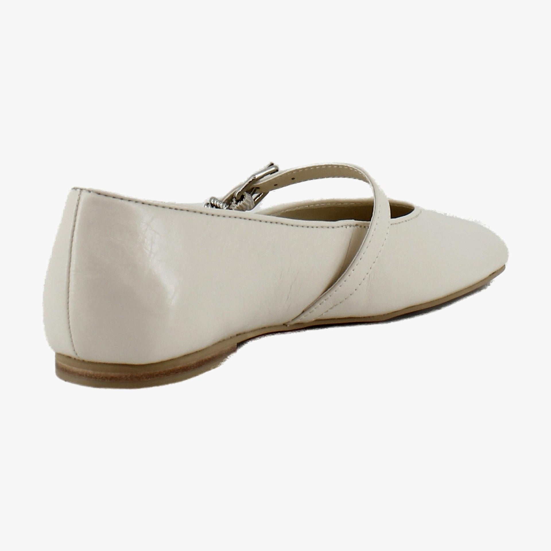 Creme Crinkle Patent