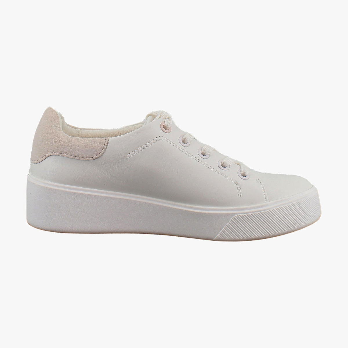 Warm White Linen Leather