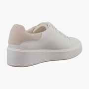 Warm White Linen Leather