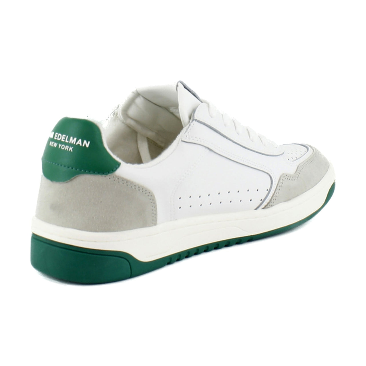 White/Botanical Green