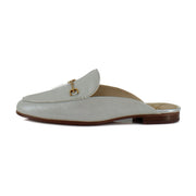 Silver Striped Leather