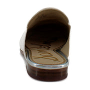 Silver Striped Leather