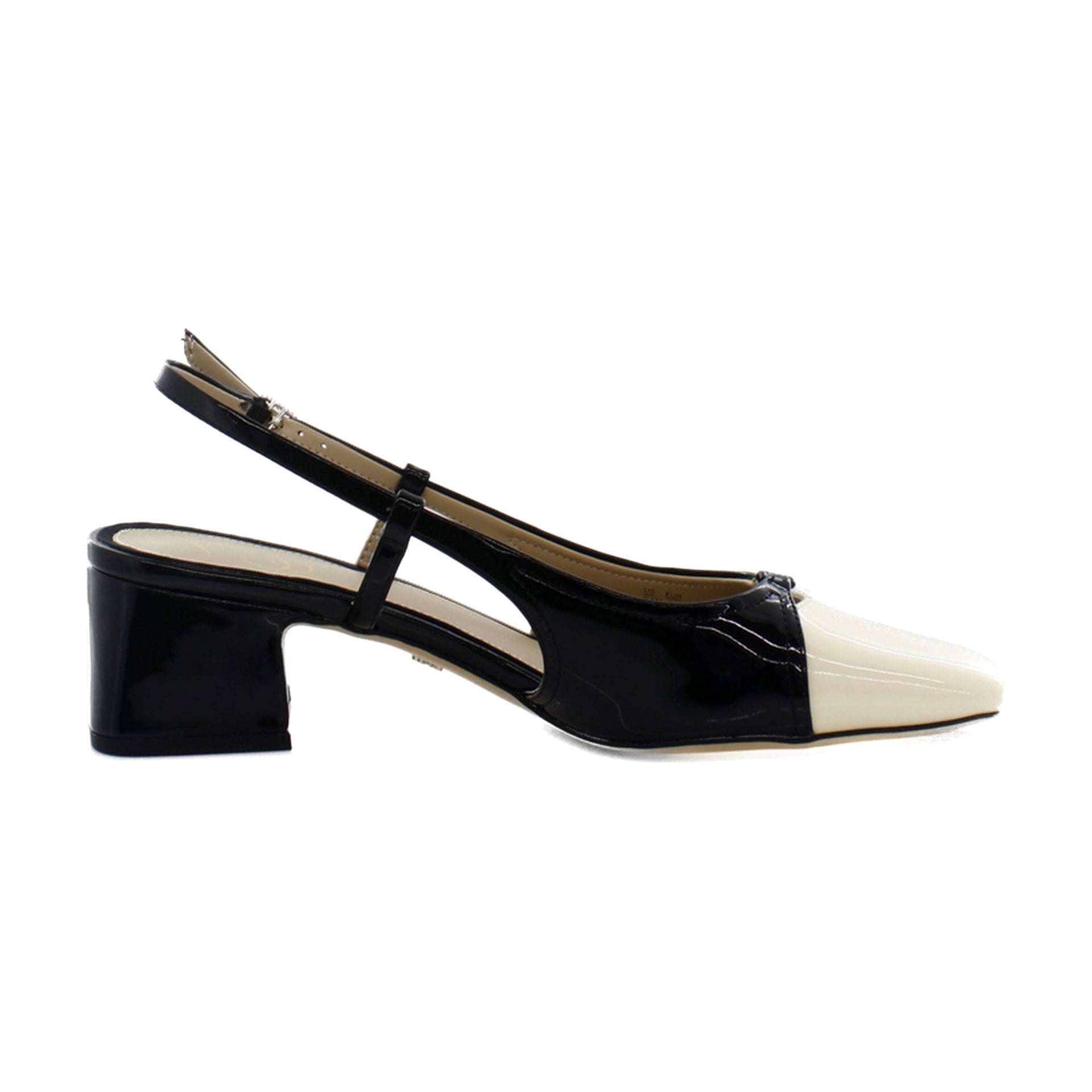 Black Patent/Modern Ivory Patent