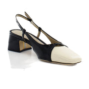 Black Patent/Modern Ivory Patent