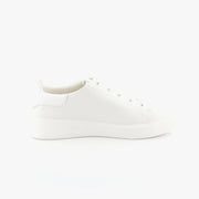 Warm White/White Leather