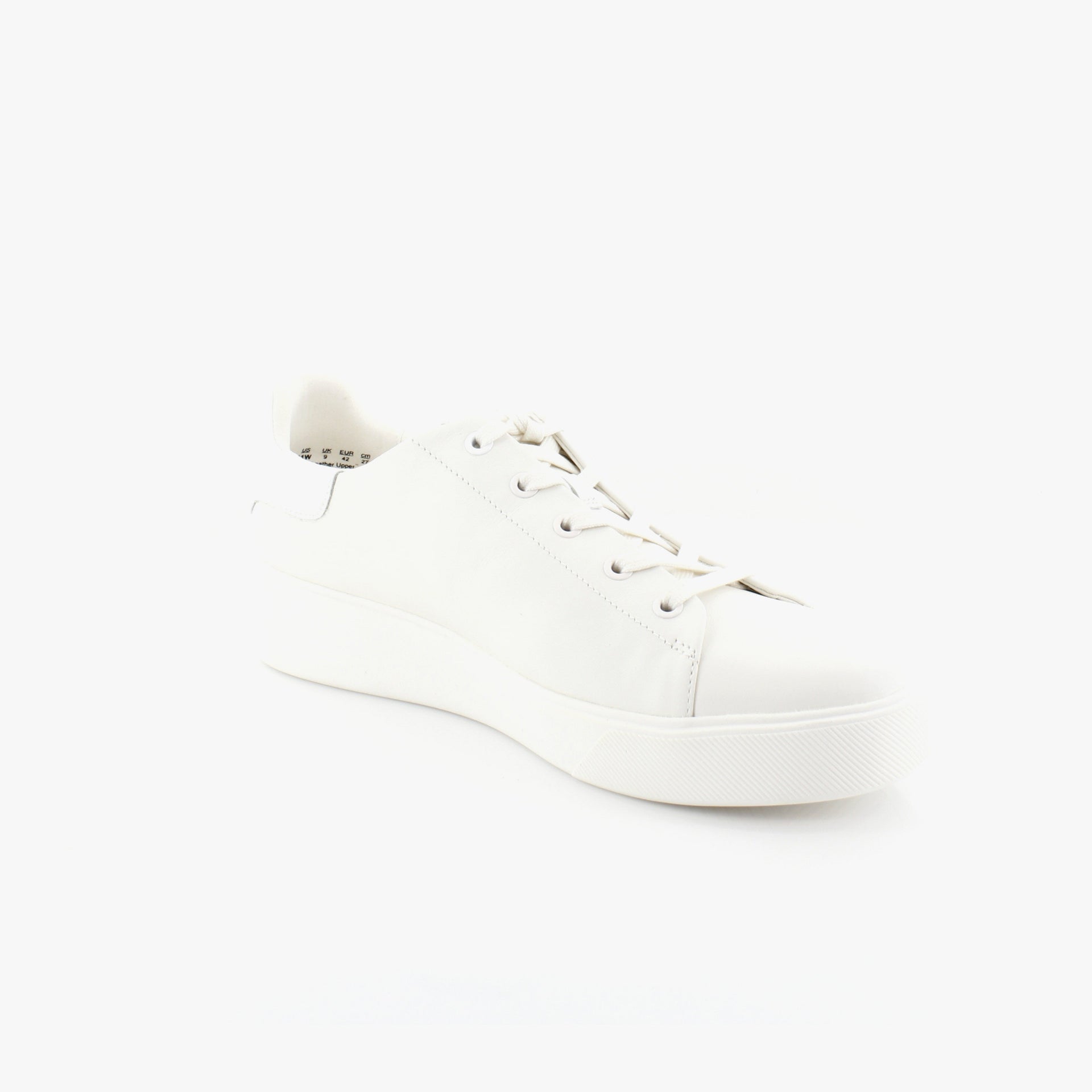 Warm White/White Leather