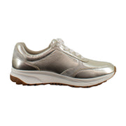 Champagne Metallic Leather