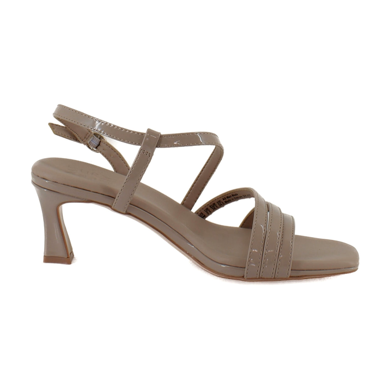 Warm Fawn Tan Patent Faux Leather