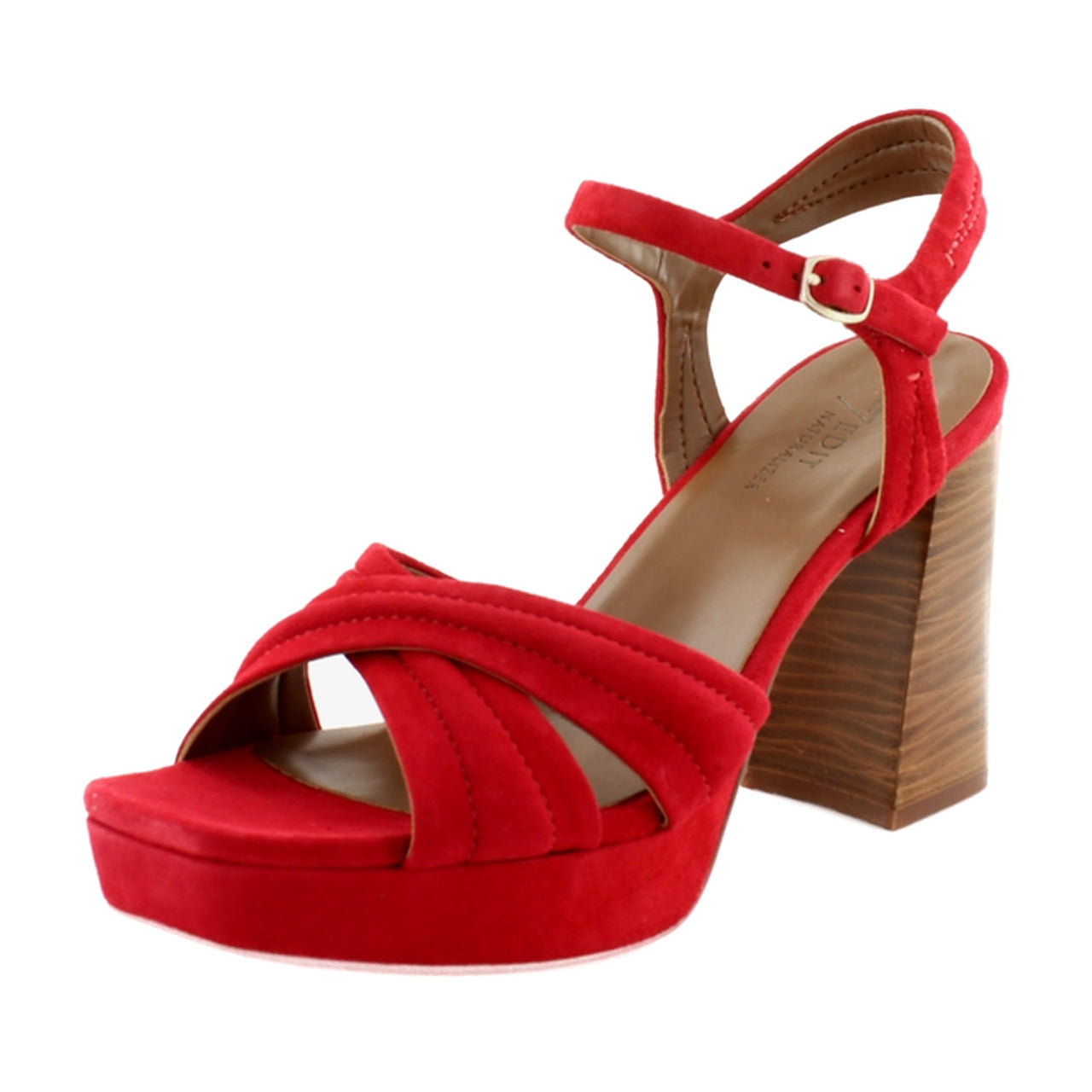 Crantini Red Suede