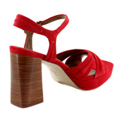 Crantini Red Suede