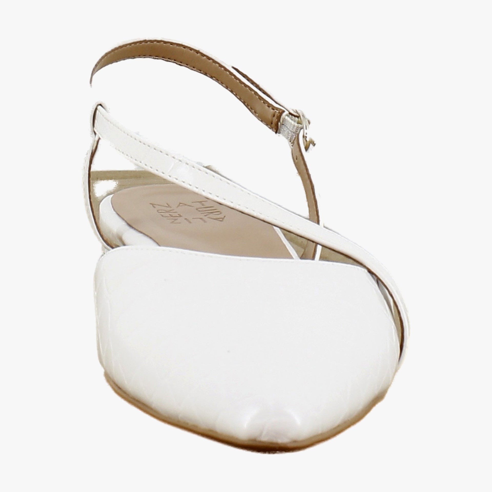 Warm White Faux Croco