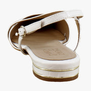 Warm White Faux Croco