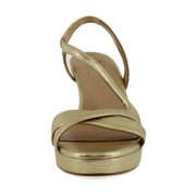 Dark Gold Faux Leather