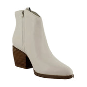 Porcelain White Leather