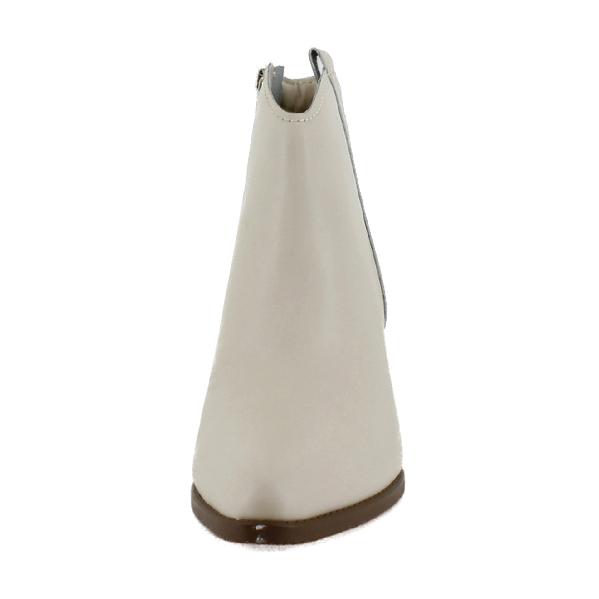 Porcelain White Leather