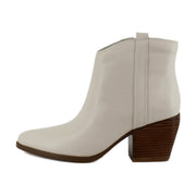 Porcelain White Leather