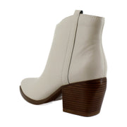 Porcelain White Leather