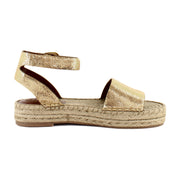 Neutral Gold Suede