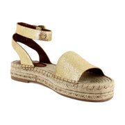 Neutral Gold Suede