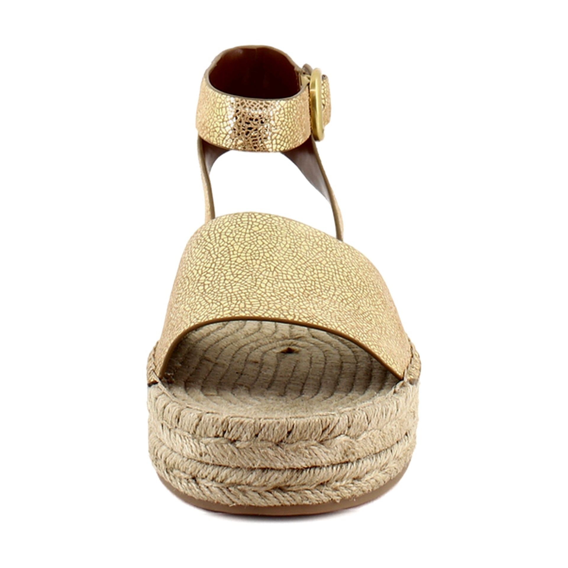 Neutral Gold Suede