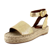 Neutral Gold Suede