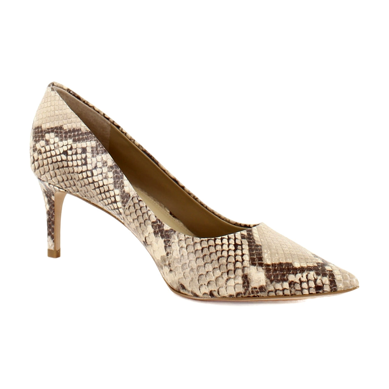 Taupe Snake Print