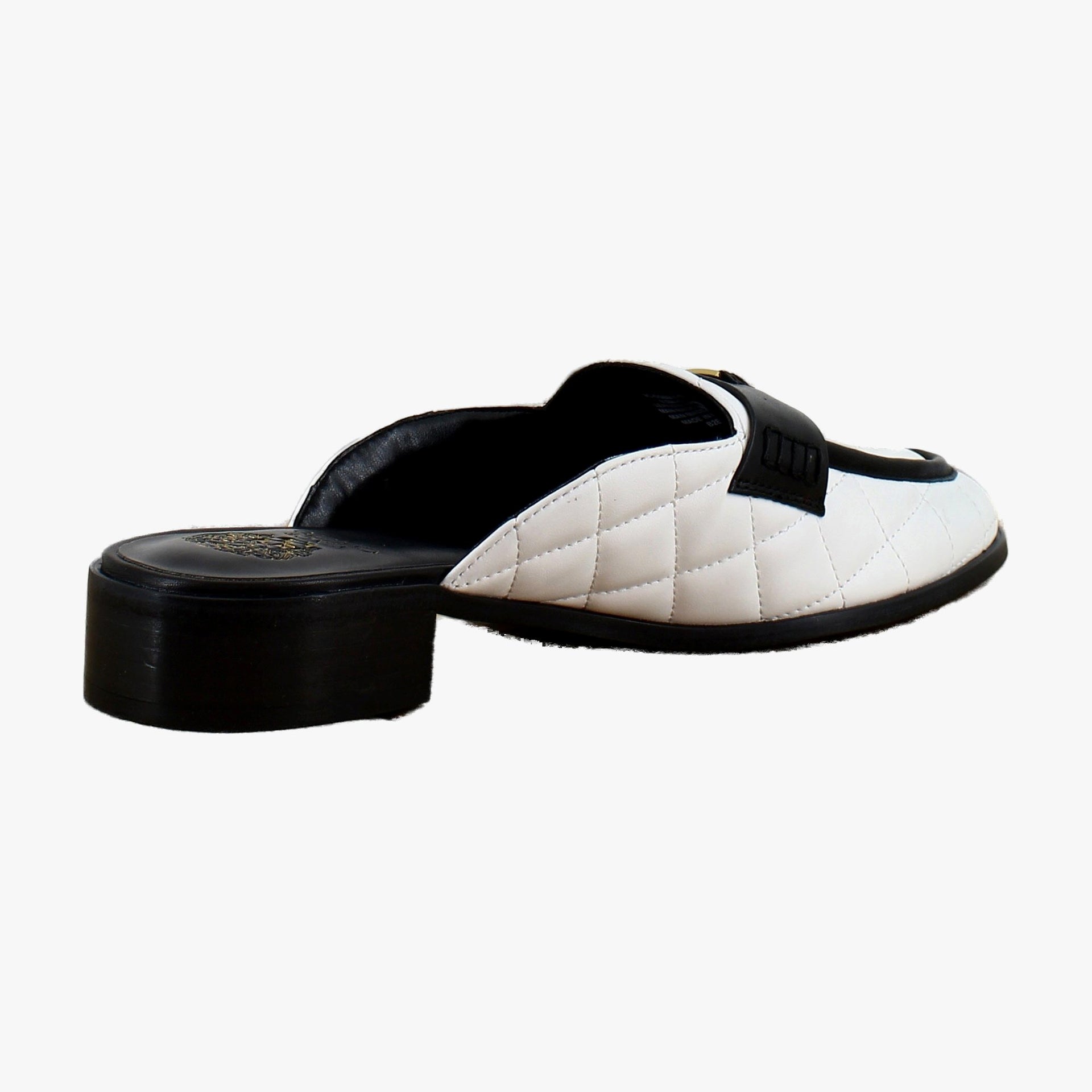 Bianco Quilted Leather