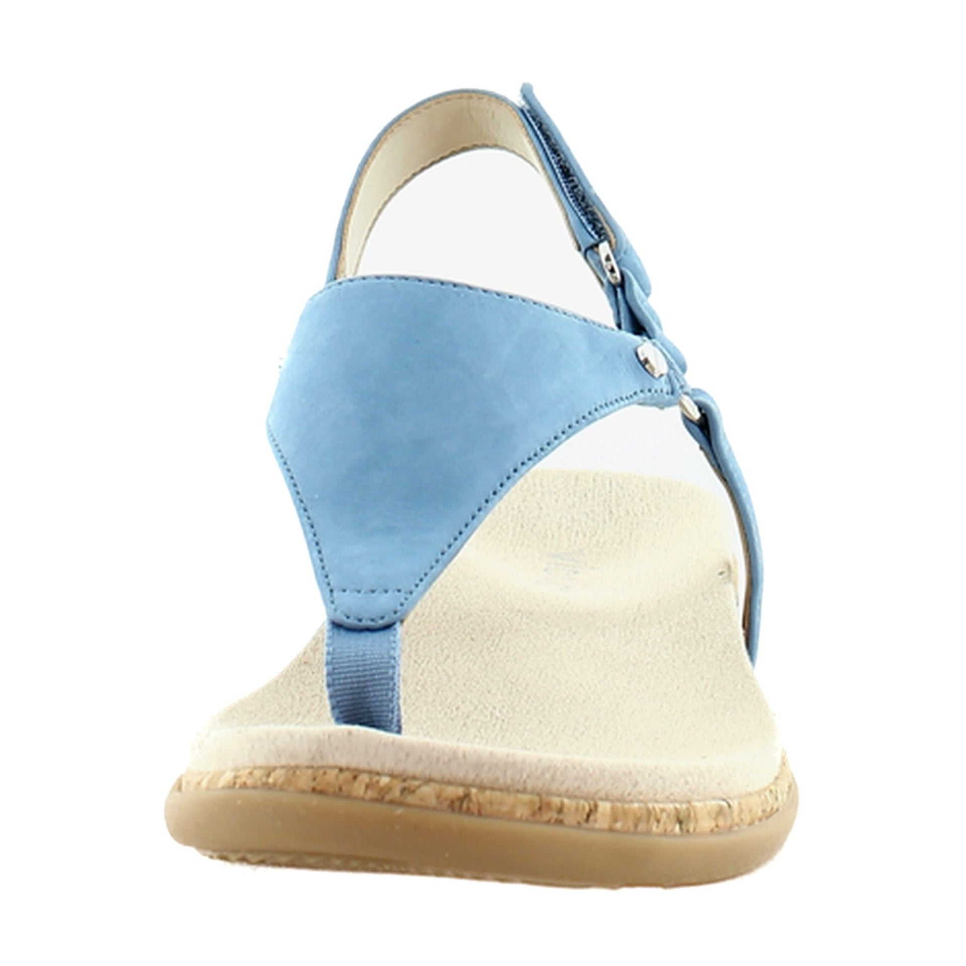 Captains Blue Nubuck Leather