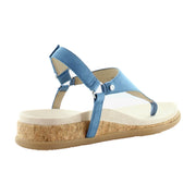 Captains Blue Nubuck Leather