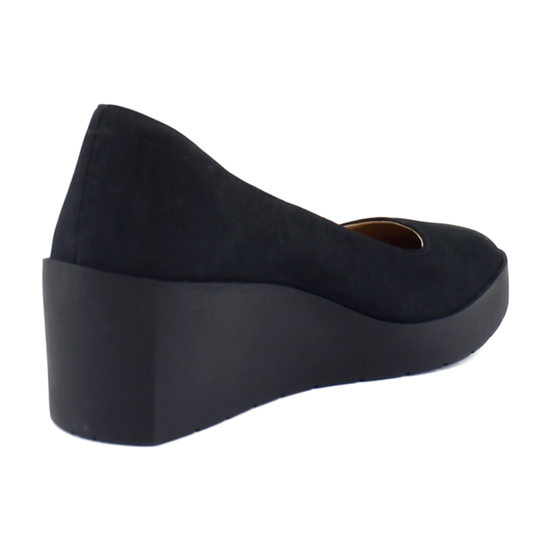 Black Nubuck Leather