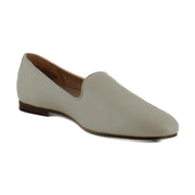 Cream White Leather
