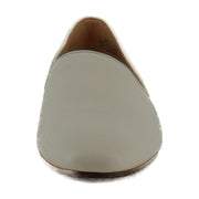 Cream White Leather