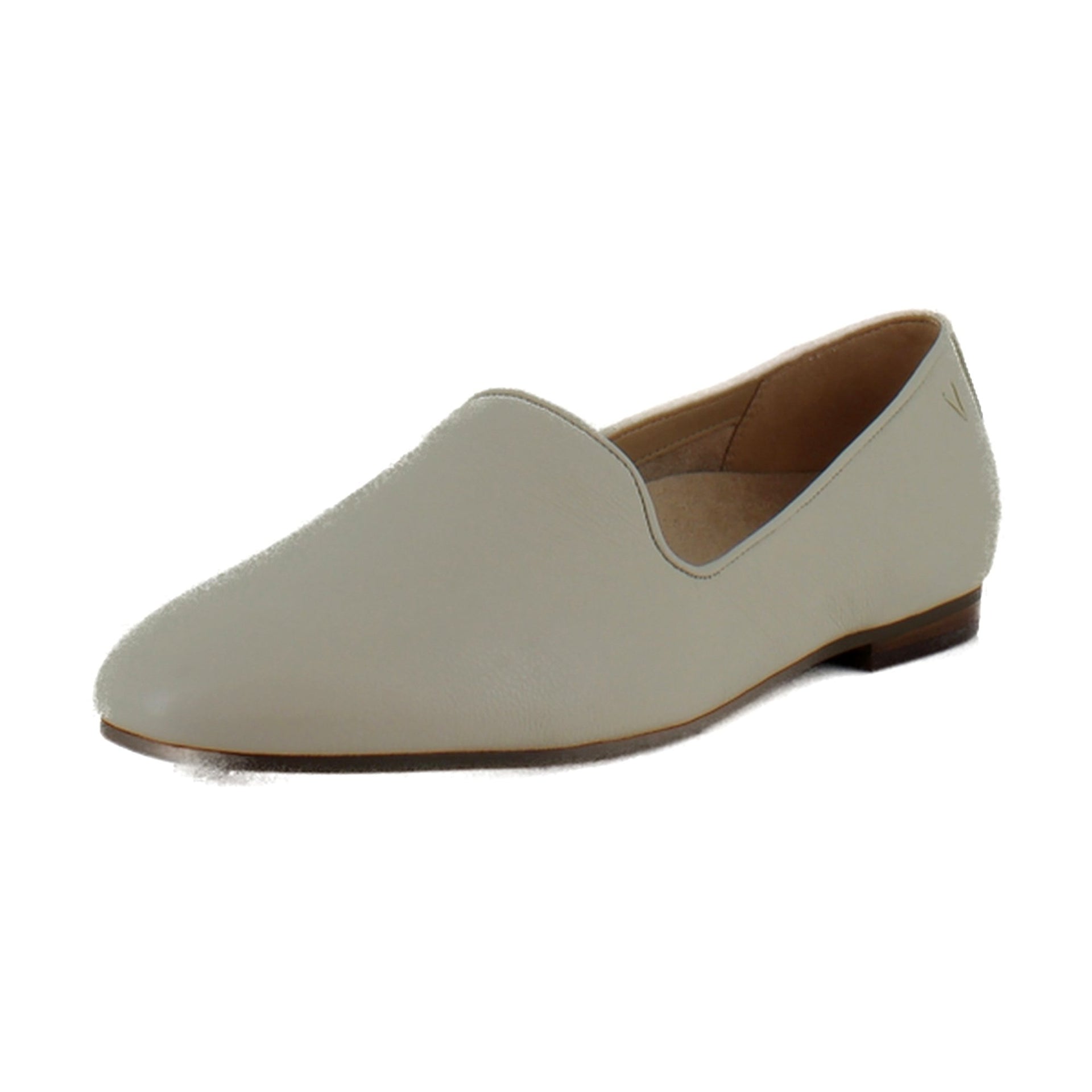 Cream White Leather