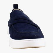 Navy Suede