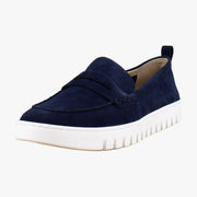 Navy Suede