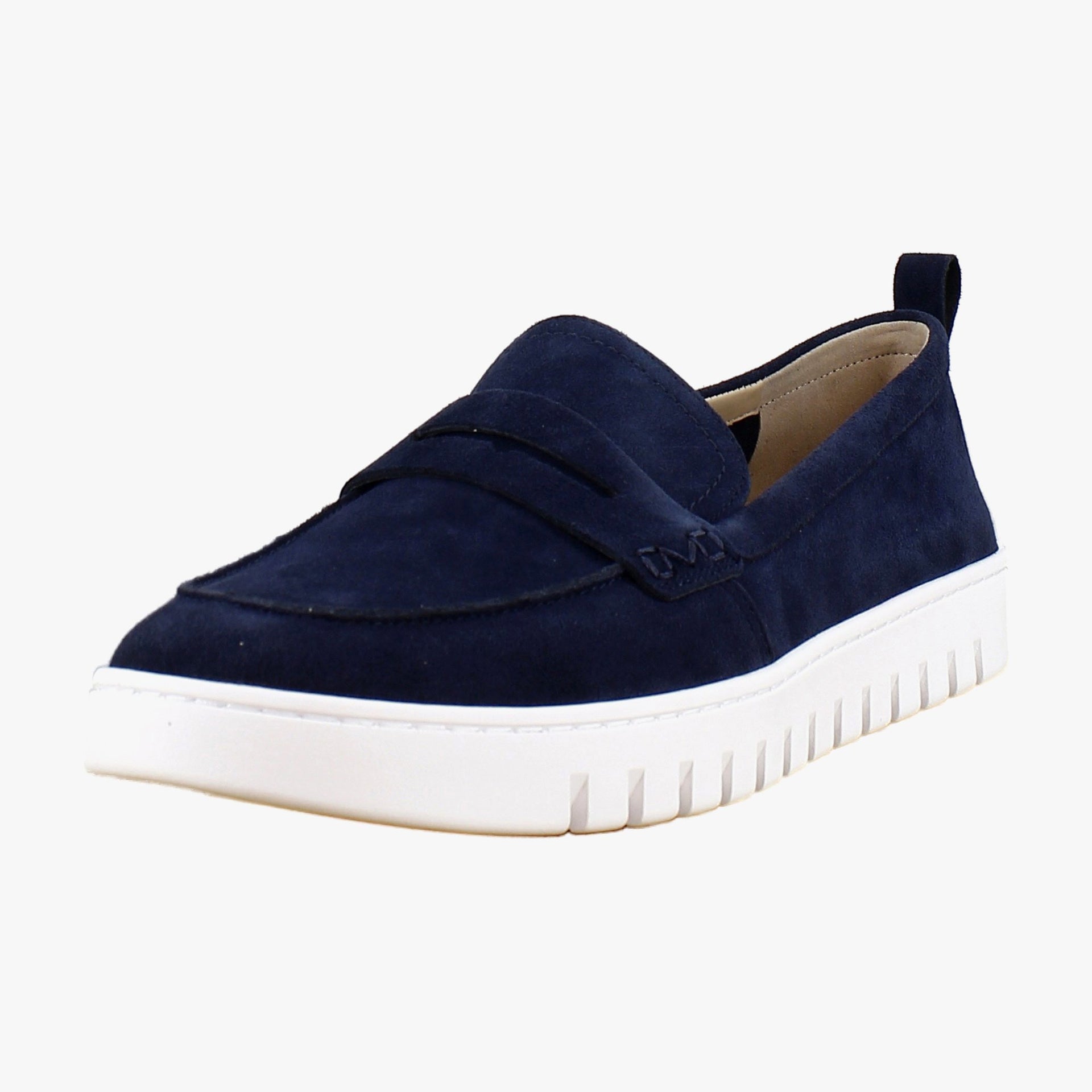 Navy Suede