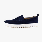 Navy Suede